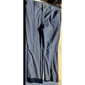 Chicos Dark Denim Platinum Trouser Jeans size 20